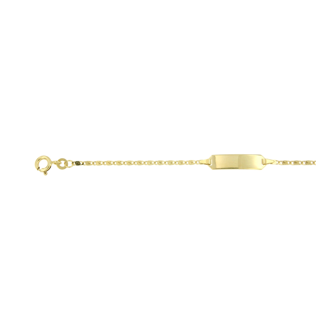 Babyplaatarmbanden 8 karaat 12-14 cm