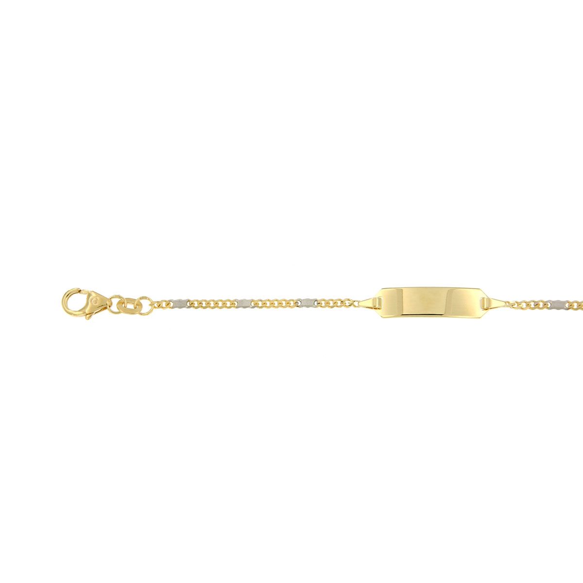 Babyplaatarmbanden bicolor 10-12 cm