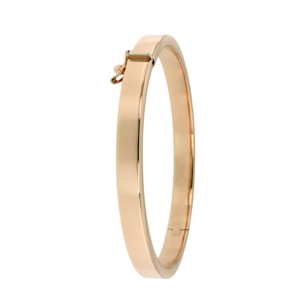 bangle-recht-plat-roségoud