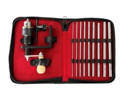 Complete oogjeswikkel/-buig set Drijfhout