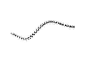 Pareldraad zilver 1,00 mm