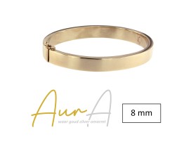 Aura Bangle 8mm recht