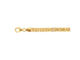 Armband 5,00 mm 21 cm geelgoud (VIJN012)