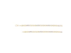 Armband 4,00 mm 21 cm geelgoud (VIJ0806)
