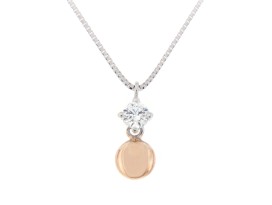 collier-bengelende-cirkel-bicolor