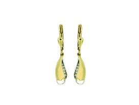 Oorhangers 2 fantasie Zirkonia