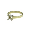251000100-solitairring-14-karaat-bicolor-goud-vooraanzicht