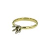 256900100-solitairring-14-karaat-bicolor-goud-vooraanzicht