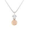 collier-bengelende-cirkel-bicolor