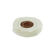Lappenschijf met leren kern 100 mm