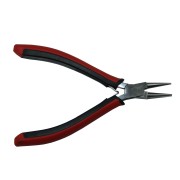 Tang rondbek 120 mm rood zwart 