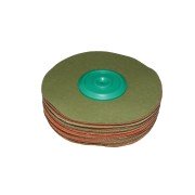 Alcantara lappenschijf hoogglans