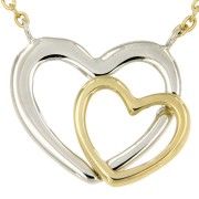 Symbol Chain '7' Hart dubbel 42-45 cm