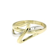 Ring 97 bicolorgoud 