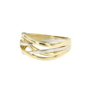 Ring 115 bicolorgoud