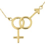 Symbol Chain '41' Man-vrouw 42-45 cm