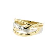 Ring 116 bicolorgoud