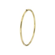 Bangle geelgoud rond 3 mm