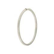 Bangle vierkant 3 mm witgoud