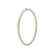Bangle vierkant 3 mm witgoud