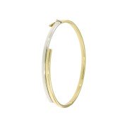 Bangle vlak smal bicolor