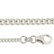 Gourmet colliers 50 cm witgoud 1,40 - 1,70 mm
