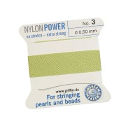 Rijggaren jadegroen nylon