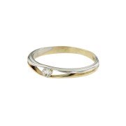 ring 130 bicolor zirconia