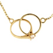 Symbol Chain '67' Trouwring 42-45 cm