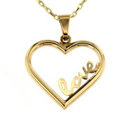 Symbol Chain '71' Hart Met Love 42-45 cm