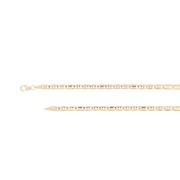 Armband valkenoog 3,70 mm 19,50 cm geelgoud