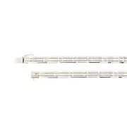 Armband fantasie schakel breed 20 cm witgoud