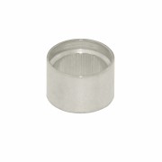 Zetkast zilver gladde rand